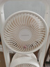 amadana日本艾曼達(dá)三頭空氣循環(huán)扇立式家用靜輕音落地電扇渦輪對流3多頭電風(fēng)扇遙控款 C11【富士白-木紋款】 曬單實(shí)拍圖