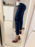 Levi's【商場同款】冰酷系列25春夏新款女士BAGGY直筒牛仔褲A3494 藍色 29 (32) 曬單實拍圖