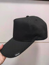 京功大號大頭圍胖子臉大帶的帽子男高頂棒球帽加寬加深顯臉小刺繡帽 高頂classic-黑色 M 加大碼(60-65c) 曬單實(shí)拍圖