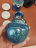 瀾春江千里江山文創(chuàng  )國潮古韻茶具套裝整套戶(hù)外旅行禮品高檔伴手禮盒裝 【千里江山藍木盒】古韻藍 曬單實(shí)拍圖