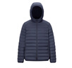 京東京造羽絨服輕薄羽絨服外套男冬季衣服男裝 藏青色（連帽） XL 曬單實(shí)拍圖