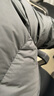 京東京造羽絨服女冬季立領短款面包服冬季外套女 青光黑 XL 曬單實拍圖