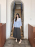 卓詩尼包頭涼鞋女2025年夏季尖頭仙女風(fēng)一字帶兩穿涼拖鞋細(xì)跟高跟鞋女 米白色 37 曬單實(shí)拍圖