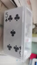 ZKHE*撲克牌收納盒撲克盒套高透摜蛋牌盒塑料卡牌盒透明 卡片收納盒2個裝 曬單實拍圖