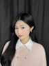 夢(mèng)黛麗品牌耳飾女【S999銀】2025浪漫櫻花仿珍珠時(shí)尚禮物送女友送閨蜜 【金色】浪漫櫻花耳釘 曬單實(shí)拍圖