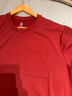 安德瑪（UNDERARMOUR）【柔感系列】UA春夏Meridian男子訓(xùn)練運動短袖T恤1382805 陶土紅840 L 曬單實拍圖