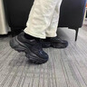 森馬男鞋夏季百搭休閑潮流黑武士透氣網(wǎng)面運動(dòng)厚底內增高爆款老爹潮鞋 黑色 41 曬單實(shí)拍圖
