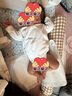 babylove新生兒包屁衣春季純棉打底三角哈衣爬服初生兒寶寶睡衣嬰兒衣服 曬單實拍圖