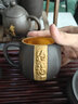 鴻運享高端景德鎮(zhèn)純手工鎏金紫砂套裝輕奢納福紫砂高檔禮品功夫茶具禮盒 (禮盒裝)納福紫砂茶具裝 11頭 曬單實拍圖