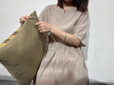 朵朵·可可【孕婦睡裙】25夏季新款純棉寬松大碼家居服睡裙哺乳裙 卡其 M (160) 曬單實(shí)拍圖