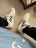 阿迪達斯 （adidas）官方網(wǎng)男鞋 2025秋季新款運動(dòng)鞋潮流時(shí)尚耐磨休閑鞋低幫板鞋子男 經(jīng)典款板鞋/白藍棕/正品保障 44 曬單實(shí)拍圖
