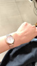 西鐵城（CITIZEN）手表女日本原裝光動(dòng)能女表七夕禮物鋼帶簡(jiǎn)約氣質(zhì)帶日期女士腕表 EW2635-54W光動(dòng)能+柔美粉色 曬單實(shí)拍圖
