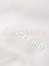 太平鳥【商場同款】2025年春季新款抽繩束腳闊腿休閑褲A3GBF1240 白色 M (160) 曬單實拍圖