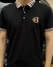CAIDEN KETCH男裝品牌短袖polo衫t 恤男士2025夏季新款商務(wù)休閑刺繡高端上衣男 高檔黑色 【現貨速達】 XL 180（建議140-165斤） 曬單實(shí)拍圖