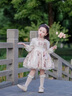 G.DUCKKIDS童裝洛麗塔公主裙女童連衣裙春秋季生日禮服蓬蓬裙兒童秋裝長(cháng)袖裙 奶油長(cháng)袖 100尺碼2~3歲【 90-100cm】cm 曬單實(shí)拍圖
