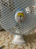 中聯(lián)（ZOLEE）中聯(lián)夾扇電風(fēng)扇迷你微風(fēng)扇小風(fēng)扇電扇臺壁扇家用學(xué)生宿舍床頭小型辦公室壁掛靜音搖頭風(fēng)扇語(yǔ)音聲控 風(fēng)力加強款+2米延長(cháng)線(xiàn) 曬單實(shí)拍圖