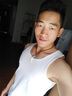 莫代爾（Madallo）男士背心純棉夏季舒適汗背心青年修身運動健身老頭衫男生內(nèi)搭 2件裝(軍綠+黑色) XL (體重120-140斤) 曬單實拍圖