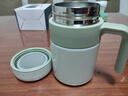百春寶316不銹鋼辦公室保溫杯男女茶水分離水杯泡茶杯子帶把手茶隔禮品 曬單實(shí)拍圖