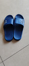 糜嵐拖鞋男款外穿外出潮流防滑夏天家用軟底厚底浴室室內居家男生拖鞋 OK-2118-藍色 OK(44-45) 曬單實(shí)拍圖