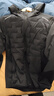 安踏男子連帽梭織運(yùn)動(dòng)外套冬季加厚保暖羽絨服上衣152445601 基礎(chǔ)黑-3 L 曬單實(shí)拍圖