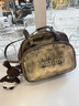 ONETIME甜酷時(shí)光臟臟雙肩包超火精致包學(xué)生輕便時(shí)尚背包新年禮物 金銅色 曬單實(shí)拍圖