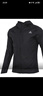 阿迪達(dá)斯 （adidas）官方網(wǎng)艦店外套男士春夏運(yùn)動(dòng)服跑步訓(xùn)練休閑夾克連帽上衣梭織開衫 FL6964黑色薄款 2XL 曬單實(shí)拍圖