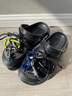 crocs卡駱馳檀健次推薦款光輪洞洞鞋|207988 黑色-001 37/38(230mm) 曬單實(shí)拍圖