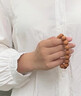 戚小米桃木手串男女款盤玩佛珠護(hù)身符男士木質(zhì)手鏈女款手環(huán)飾品生日禮物 桃木手串【10mm】 曬單實拍圖