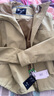 駱駝（CAMEL）三防單層風(fēng)衣男女款戶外登山騎行服外套 A35BA1L8158 青果綠 L 曬單實(shí)拍圖