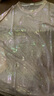 皮爾卡丹大d碼中長(cháng)款冰絲長(cháng)袖防曬t恤女夏寬松設計感小眾薄款亮閃閃T上衣 淺粉色 L 曬單實(shí)拍圖