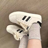 回力四季厚底板鞋女貝殼頭2025春季新款chic小眾韓版低幫百搭運(yùn)動(dòng)小白鞋子 白色貝殼頭 [專柜版+順豐包郵] 37 [標(biāo)準(zhǔn)尺碼] 曬單實(shí)拍圖