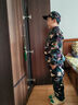 兵童勇士春秋新款兒童迷彩服套裝男童軍訓服大童休閑運動(dòng)裝小學(xué)生表演出服 廢墟迷彩(上衣+褲子+帽子+T恤) 150碼適合約150CM身高 曬單實(shí)拍圖