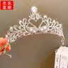 這片海 皇冠頭飾兒童發(fā)飾發(fā)箍求婚領(lǐng)證皇冠生日禮物王冠頭箍水晶頭飾 皇冠頭飾【天鵝款】 曬單實(shí)拍圖