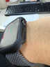 MSSM【銷(xiāo)量1千+】適用蘋(píng)果手表保護殼Apple iwatch s10/9/8/7/SE殼膜一體保護套全包防摔防刮/防水 黑色 S6/5/4/SE-44mm 曬單實(shí)拍圖
