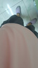 徽昂運動套裝女瑜伽服女跑步健身服速干衣t恤網(wǎng)紗美背短袖短褲粉灰XX 曬單實拍圖