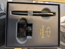 派克（PARKER）高端商務(wù)鋼筆送禮定制刻字墨水筆節(jié)日畢業(yè)禮物成人禮生日禮物練字筆紀(jì)念品獎品文具練字筆金屬筆 威雅XL幻夜黑墨水筆+深灰迷你墨水禮盒 曬單實拍圖