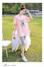 珺妧宓孕婦裝夏裝2025新款孕婦t恤女短袖寬松韓版時(shí)尚款夏季兩件套上衣 粉色--單件上衣 L【建議115-130斤】 曬單實(shí)拍圖