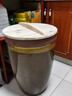黔榮陶老式細長(cháng)水缸家用養魚(yú)儲水大醬缸發(fā)酵缸陶缸壇子腌肉缸腌菜土陶缸 細高缸裝水  50斤 曬單實(shí)拍圖