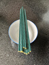 客滿(mǎn)多ins高顏值合金筷子家用高檔抗菌防霉防滑酒店筷輕奢高級感墨綠色 【墨綠色金頂】抗菌防霉 5雙 曬單實(shí)拍圖