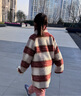 巴拉巴拉童裝女童外套2025春秋裝小童復(fù)古學(xué)院格子毛呢大衣潮208125116001 曬單實(shí)拍圖