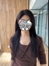 瑞貝卡（Rebecca） 假發(fā)女自然全頭套真人發(fā)絲偏分鎖骨發(fā)長直發(fā)齊肩整頂頭套 自然黑 40cm 全手織工藝 曬單實拍圖