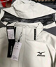 美津濃（MIZUNO）戶(hù)外休閑夾克男梭織防風(fēng)防水連帽外套 曬單實(shí)拍圖