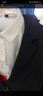 訫噯逸衫黑色小西裝外套女正裝職業(yè)裝工作服大學(xué)生面試工裝西服套裝 黑色西裝+褲子+白襯衫 M（建議體重90-102斤） 曬單實(shí)拍圖