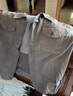 JLSO夏季冰絲降溫空調(diào)服帶風(fēng)扇的防曬衣服防暑充電制冷勞保工地工作服 灰色防曬服【一套配件+充電寶】 XL 【體重75-85】公斤 曬單實(shí)拍圖