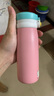 樂扣樂扣（LOCK&LOCK）316保溫杯女高顏值學(xué)生水杯子便攜小巧迷你保溫瓶喝水杯 彈蓋款粉色270ml 曬單實拍圖