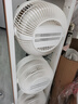 amadana日本艾曼達(dá)三頭空氣循環(huán)扇立式家用靜輕音落地電扇渦輪對流3多頭電風(fēng)扇遙控款 C11【富士白-木紋款】 曬單實(shí)拍圖