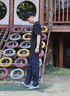 卡賓（CABBEEN）【彈力】水洗直筒牛仔褲男士2025夏季新款休閑百搭潮流長(zhǎng)褲子 深藍(lán)色87（合體版型） 31 /175/L 曬單實(shí)拍圖