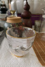 容山堂鑲錫水晶玻璃茶杯主人杯單杯建盞加厚四君子品茗杯功夫茶具 曬單實(shí)拍圖