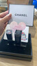 香奈兒（Chanel）可可小姐炫色口紅coco bloom銀黑細(xì)管唇膏七夕情人節(jié)送女朋友禮物 132#西柚番茄色 曬單實拍圖
