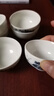 恒古（Heregur） 高溫青花陶瓷茶杯品茗杯功夫茶具配件特小號(hào)茶鐘袖珍型50毫升小茶杯 (口徑6.3cm)山水6個(gè) 曬單實(shí)拍圖